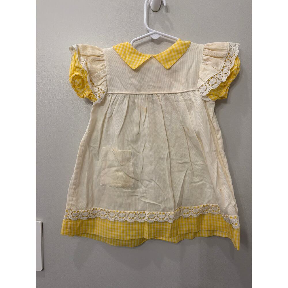 Vintage yellow Sesame Street dress